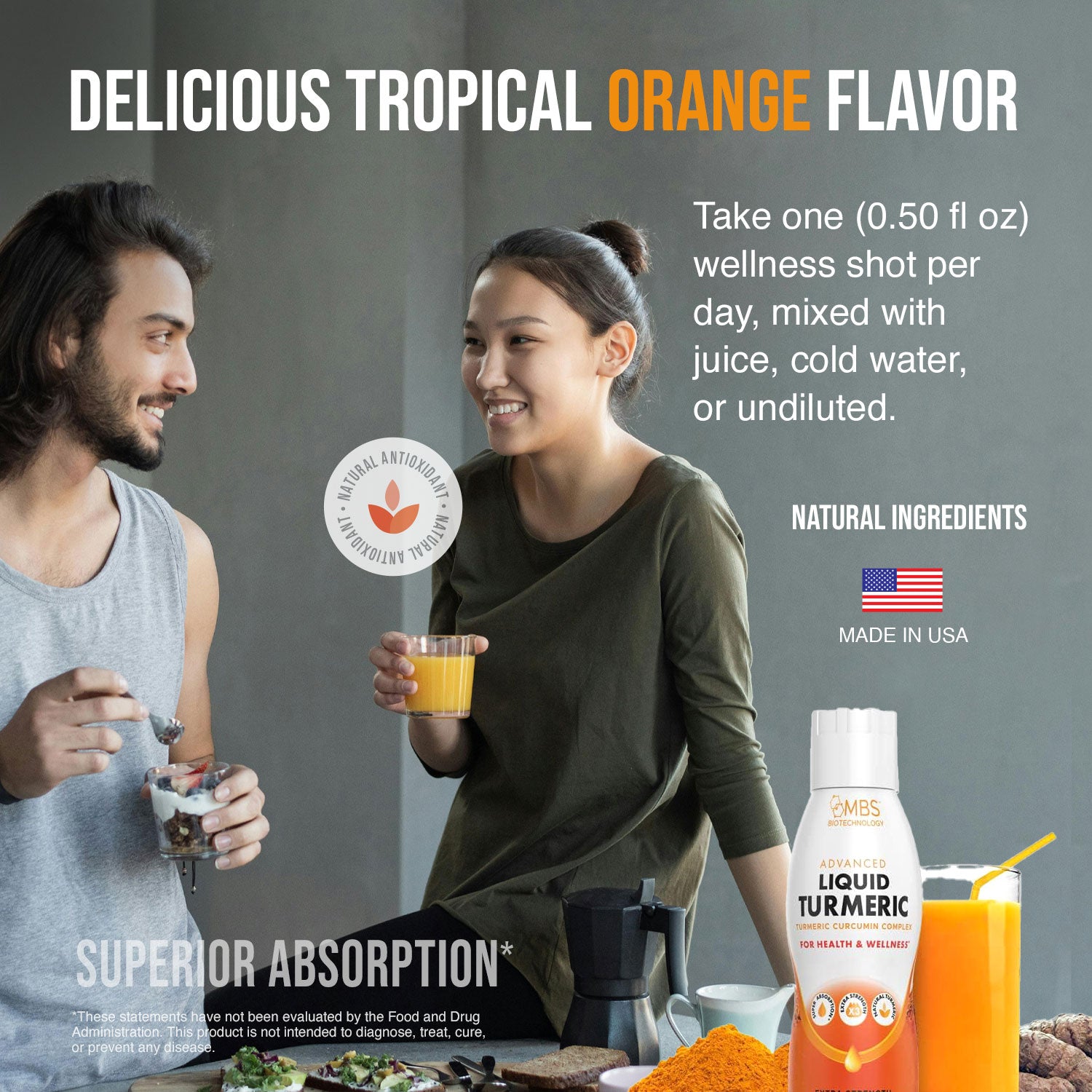 Liquid Turmeric with Curcousin™