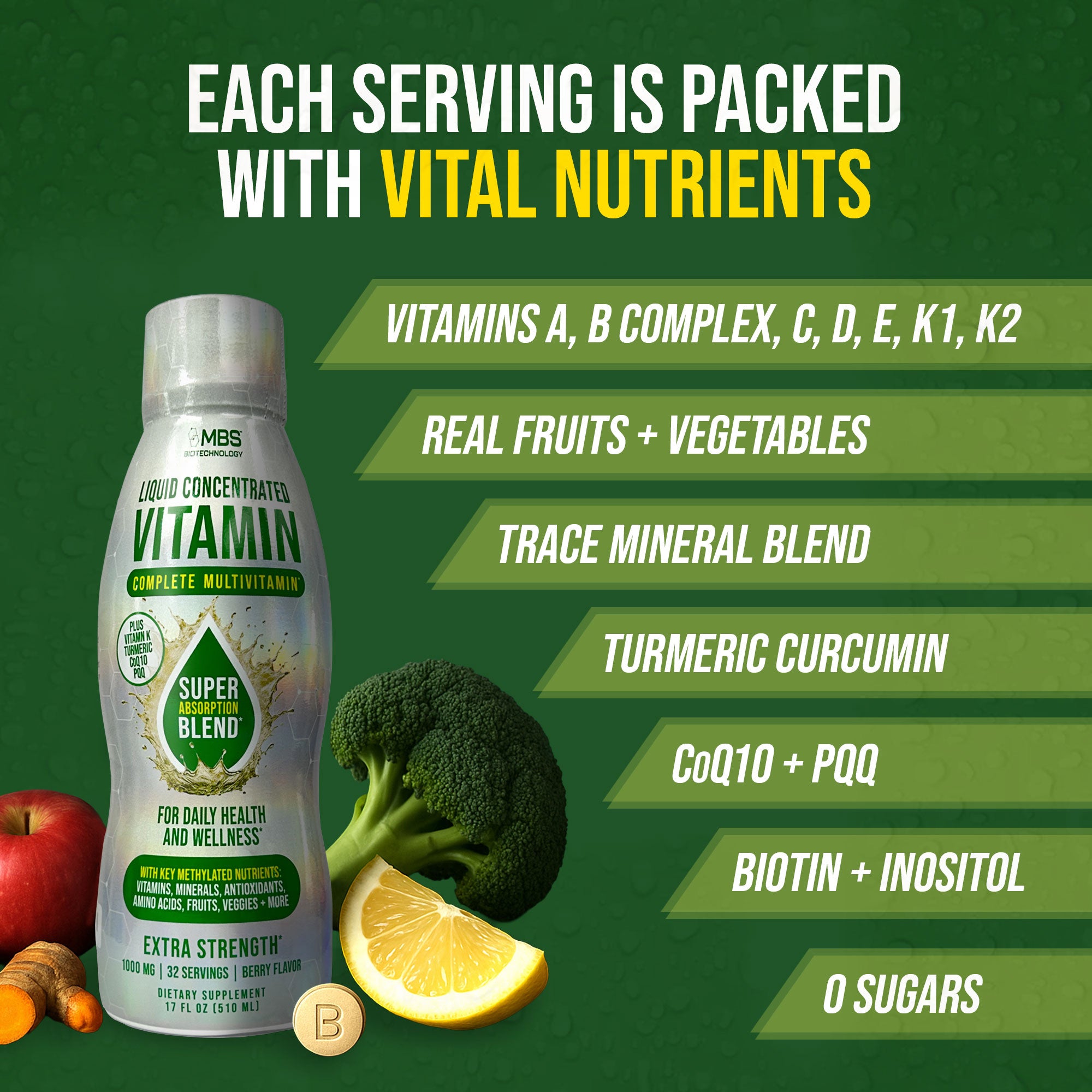 Liquid Concentrated Complete MultiVitamin