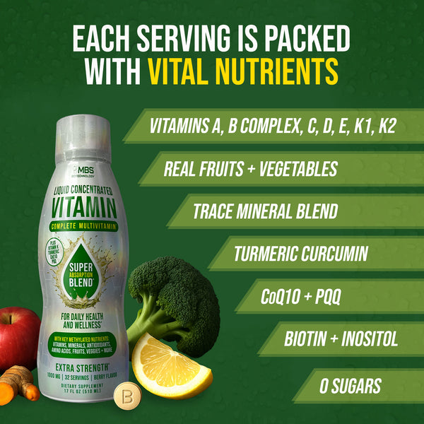 Liquid Concentrated Complete MultiVitamin