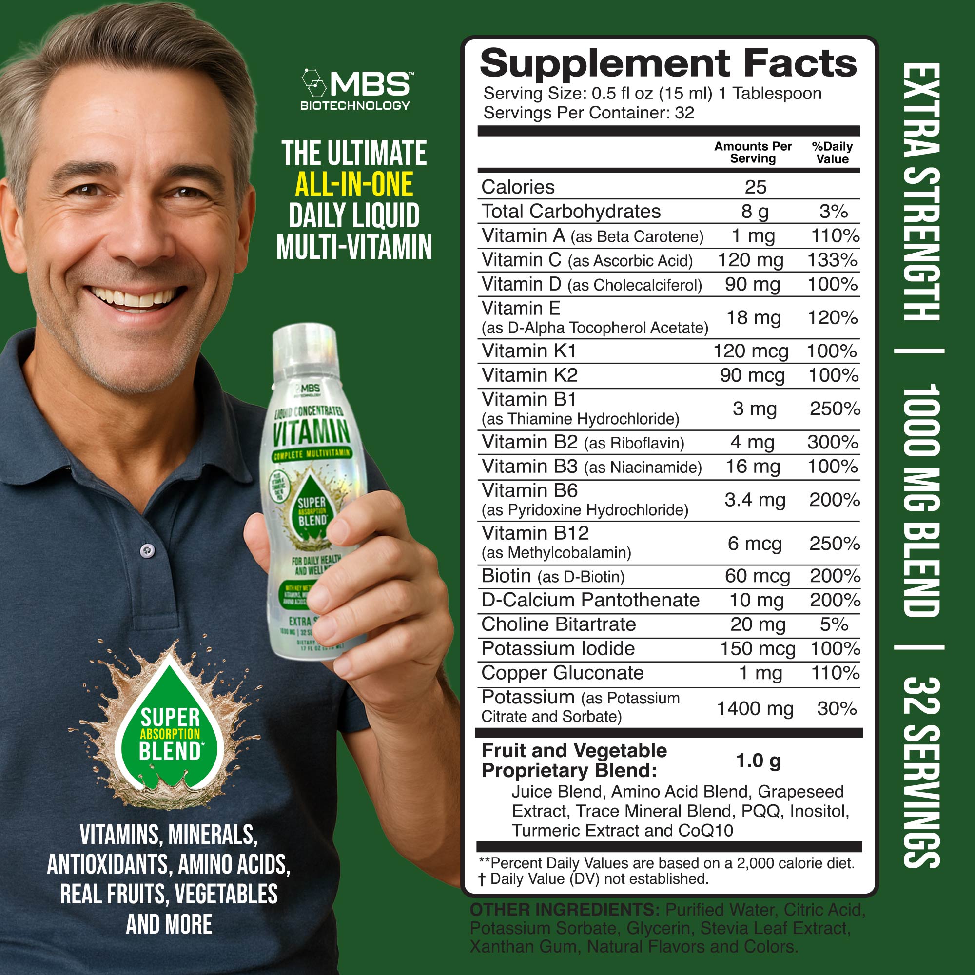 Liquid Concentrated Complete MultiVitamin