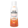 Liquid Turmeric front of bottle with features and benefits of turmeric for anti-inflammatory